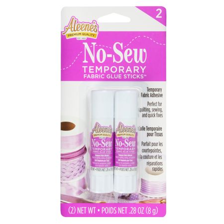 Picture of 49041 Aleene's No-Sew Temporary Fabric Glue Sticks 2 Pack