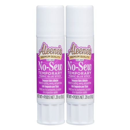 Picture of 49041 Aleene's No-Sew Temporary Fabric Glue Sticks 2 Pack