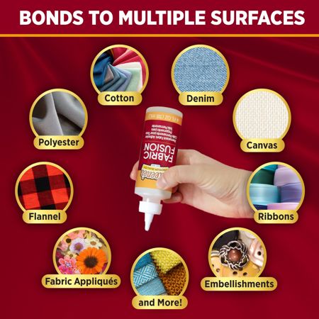 Picture of 23473 Aleene's Fabric Fusion Permanent Fabric Adhesive 4 fl. oz.