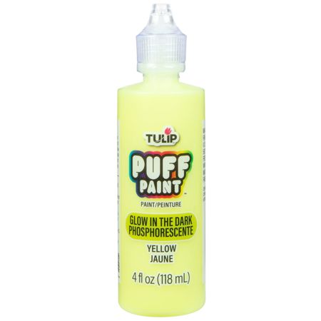 Picture of 16067 Tulip Dimensional Fabric Paint Glow Yellow 4 fl. oz.