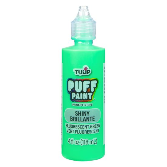 Picture of 41412 Tulip Dimensional Fabric Paint Slick Fluorescent Green 4 oz.