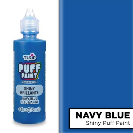 Picture of 41425 Tulip Dimensional Fabric Paint Slick Navy Blue 4 oz.