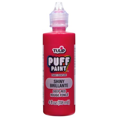 Picture of 41402 Tulip Dimensional Fabric Paint Slick Deep Red 4 oz.