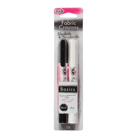 Picture of 33938 Fabric Crayons Basics 2 Pack