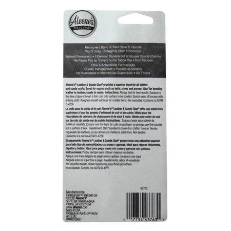 Picture of 43763 Aleene's Leather & Suede Glue 2 fl. oz.
