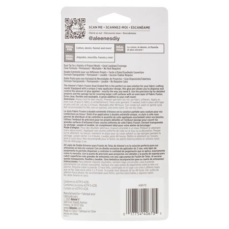 Picture of 40670 Aleene's Fabric Fusion Dual-Ended Pen
