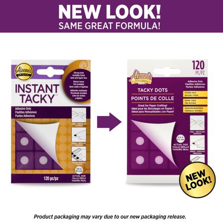 Picture of 33186 Aleene's Instant Tacky Adhesive Dots 3/8 Inch 120 pc.