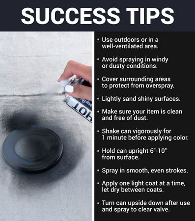 Picture of 48316 COLORSHOT Metallic Spray Paint Smolder (Black Metallic) 9 oz.