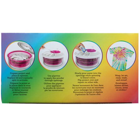 Picture of 48175                               TULIP TIE DYE SPIN ART                            