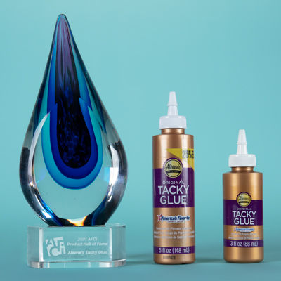 Aleene’s Original Tacky Glue Inducted into AFCI Product Hall of Fame.